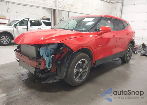 2025 Chevrolet Blazer Awd 2Lt z USA, uszkodzony, nr VIN 3GNKBHR48SS193959